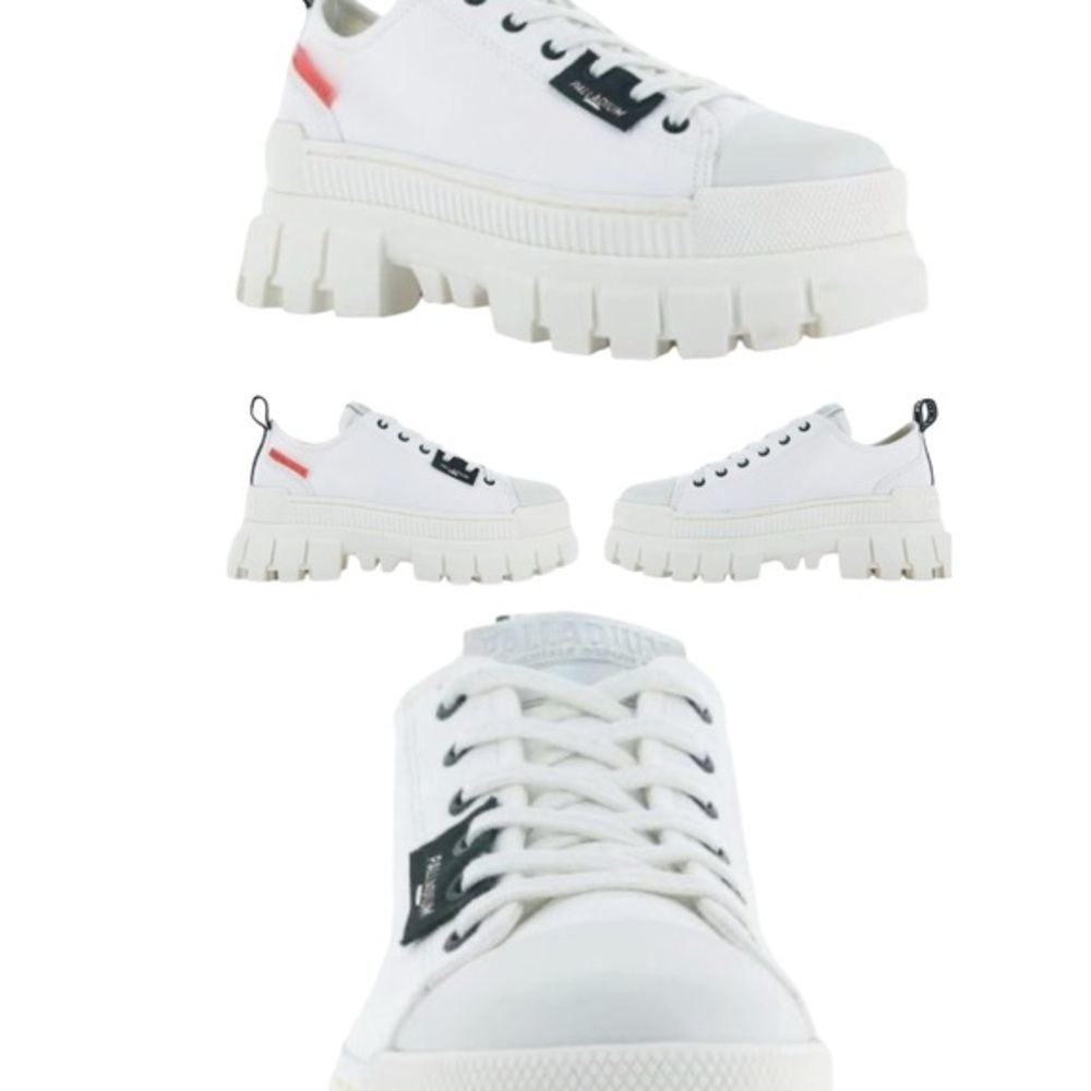 Palladium Revolt LO TX Star White Sneakers